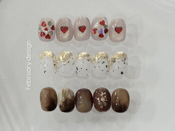 リリア ネイルサロン(Lilia Nail Salon)/2月デザイン