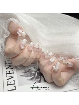 レースリボンネイル