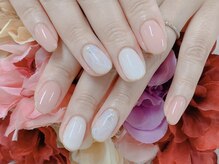 ダブルネイル(Double Nail)/【ほり】ふんわりシンプル