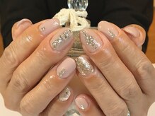 アトリエルリアン(Atelier Le Lien)/スワロフスキー/大人ネイル