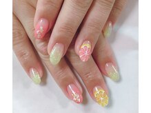 ネイルサロン ビューティーマジック 川口店/フルーツネイル　ジェルネイル