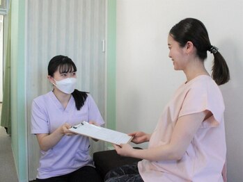 マザーズビューティー鍼灸院整体院 桜新町/~まずはカルテを記入~