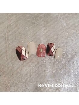 レヴィエリス バイ イーエル(Re VIELISS by E.L)/アーガイルネイル