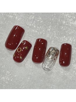 オーク アイラッシュアンドネイル たまプラーザ(OAK)/定額シンプルデザイン