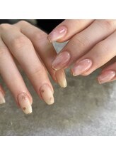 エクリプス(ECLIPSE)/フラワー×ピンク春ネイル