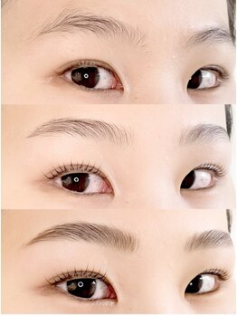 アイブロウメニューがあるサロン