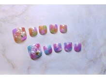 ネイルサロン ブリオン(Nail Salon Bullion)/オーロラフローズンネイル