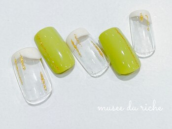 ミュゼドゥリッシュ(musee du riche)/トレンドネイルコース￥7480