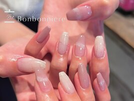 ピンクニュアンスネイル