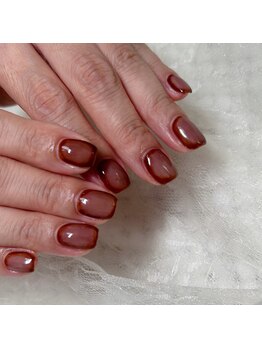 エムネイル(emu.nail)/丸グラデーションネイル