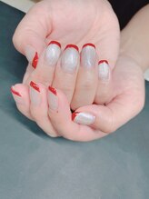 リマ(Lima)/秋のフレンチネイル