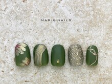 マリー ネイルズ いわきラトブ店(MARIE NAILS)/定額7,700円税込 和 1023d
