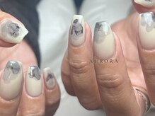 アウロラ 代々木上原(AURORA)/インクネイル　シンプル　大人