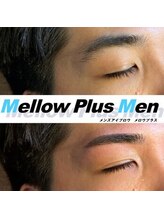 メロウプラス(mellow+)/メンズ眉毛/アイブロウ/眉毛