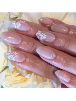 ネイルサロン レーヴ(NAIL SALON REVE)/レースフラワー