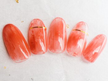 ミンクスタイル 浜松町店/テラコッタ×ニュアンス