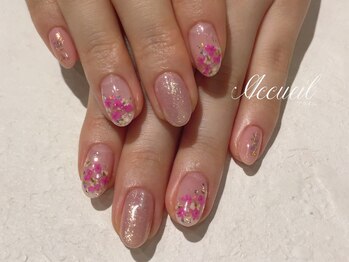 アクイユ 銀座店(ACCUEIL)/押し花ネイル