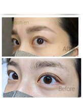 アイラッシュ エン(en...)/マツパ×眉パ×眉Wax