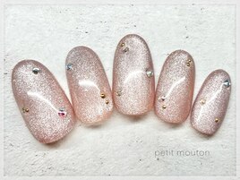 【マグネット×ワンホンネイル】