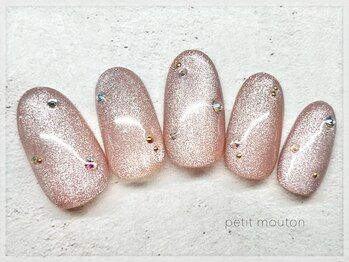 プチムトン 鶯谷店(petit mouton)/【マグネット×ワンホンネイル】