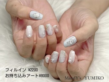 マンディーズ(MandY's)/ブルグレー/ニュアンス/パール