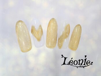 レオニー(Leonie)/ニュアンス×マグネットネイル