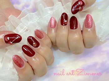 ネイルアート ジマー/60minart/パラジェル/韓国ネイル