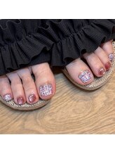 ネイルアトリエ ラテ(nailatelier latte)/定額制＊アレンジツイード