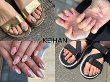 トータル ビューティ ケイハン(KEIHAN)の雰囲気（大人気ジェルネイル☆個室で施術フットネイルもお任せ下さい◎）