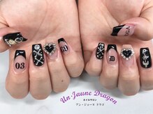 アン ジョーヌドラゴ/【自爪ネイル】ブラックネイル