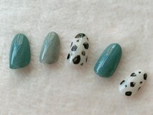 ネイルサロンアンドスクール アイビー(IVY)/大きめダルメシアン