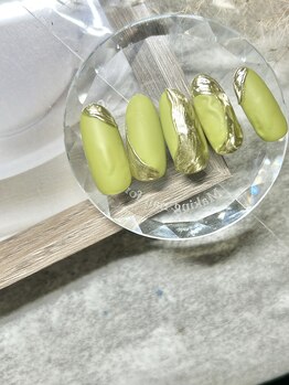 ルミライズ(Lumirise)/マットミラーネイル