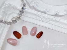 モンシュシュ 吉祥寺(Mon chouchou)/定番ニュアンス 大理石風ネイル