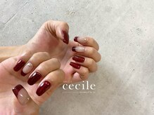セシル(Cecile)/ボルドーデザイン