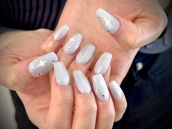 ヌル ネイル 堀江(NURU NAIL HORIE)/ゆめかわマグネットネイル☆