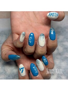 ジュリーネイル 所沢店/ラメグラデーション