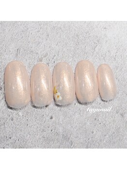 たゆ ネイル(たゆnail)/パラジェルシンプルネイル☆