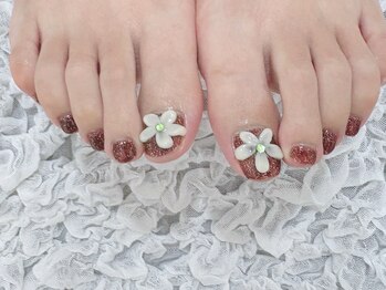 ザ バーム 船橋店(THE BALM)/フットネイル/フラッシュネイル