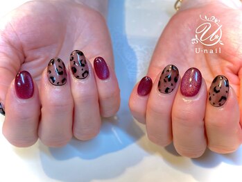 ユーネイル(U-nail)/レオパード×マグネット