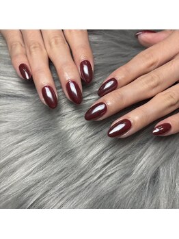 アース 新瑞橋店(HAIR & MAKE EARTH)/ボルドー×グロスオーロラ