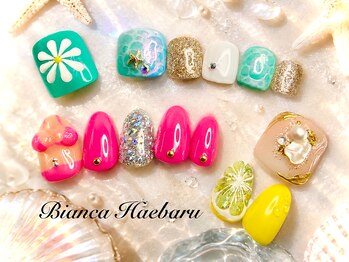 ビアンカ 沖縄南風原店(Bianca)の写真/《シンプル~トレンドデザイン、豊富にご用意♪》初回オフ無料/カラーチェンジ◎ネイルをお得に楽しめる☆