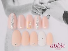 ネイルサロン アビー グランデュオ蒲田店(abbie)/【ブライダルネイル】￥11550
