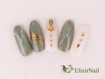 エリクサーネイル 神田(Elixir Nail)/カジュアル/クーポン使用