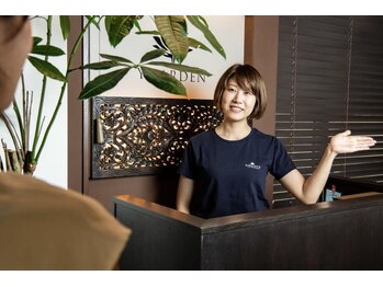 ワイガーデン 中目黒店/受付