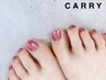 ◆フットネイル◆ジェルネイルワンカラー ◆￥8500