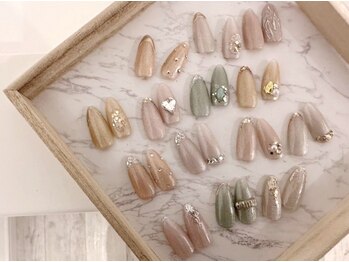 ラナンネイル(RANAN Nail)の写真/《満足度No.１★季節限定デザインコース¥8800～》シンプルだけどワンランク違うネイルを提案♪船橋駅近！