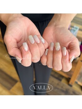サンカリネイル バイ ヴァラ 新居浜 船木店(sankari nail by VALLA)/韓国発VALLANAILワンカラーラメ
