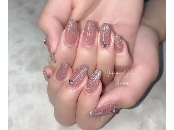 ホームサロンアヴニール(Home Salon Avenir.)/ワンカラー＆ラメがけフラッシュ