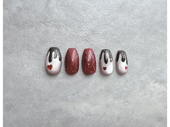 エンジェリック カラーズ(Angelic colors)/バレンタインネイル☆