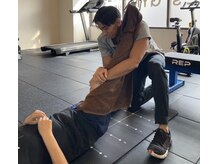 エースジム(ACE's Gym)の雰囲気（もみほぐしの他にストレッチコースもあります）